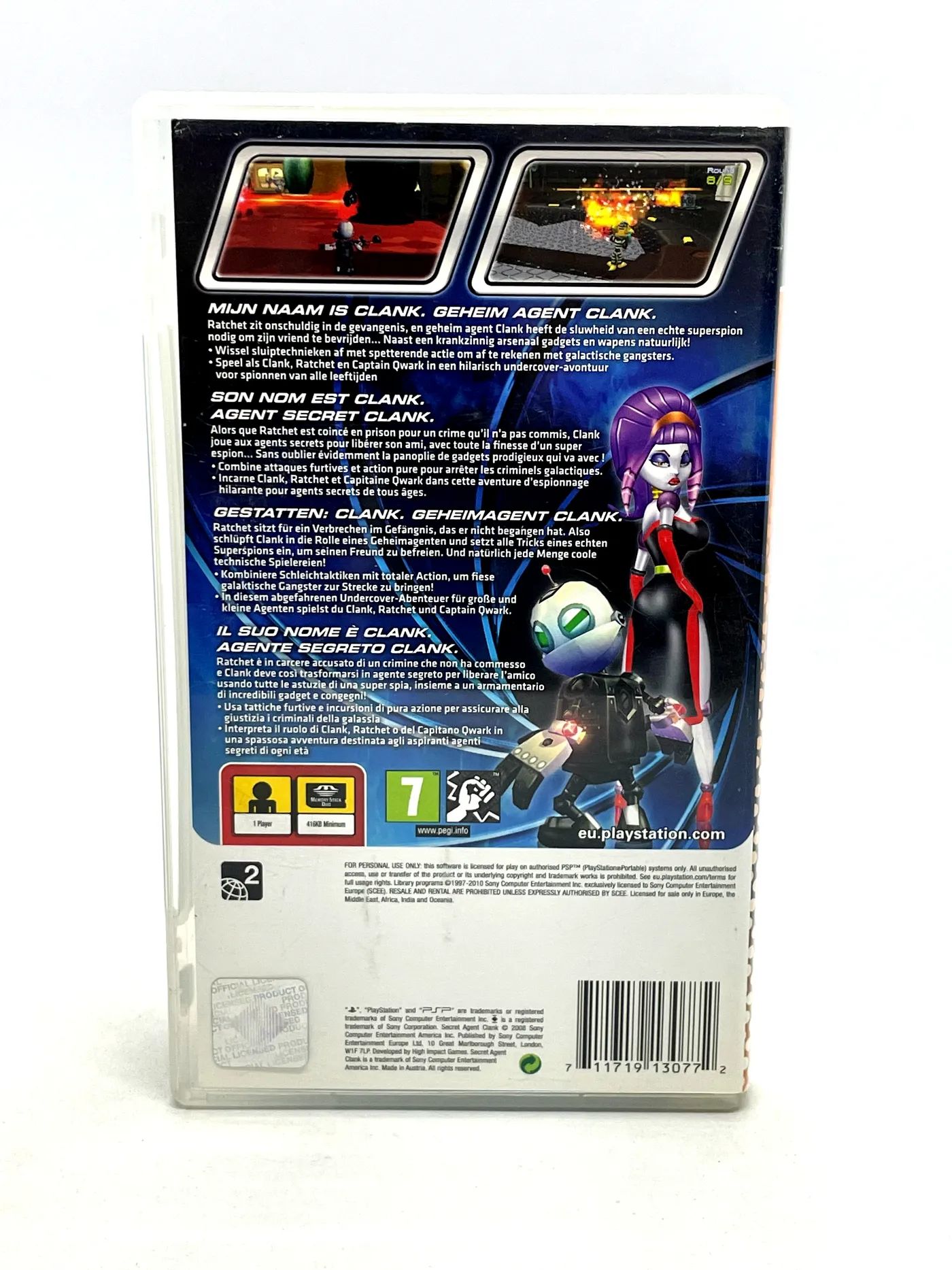 Secret Agent Clank PSP Po Polsku