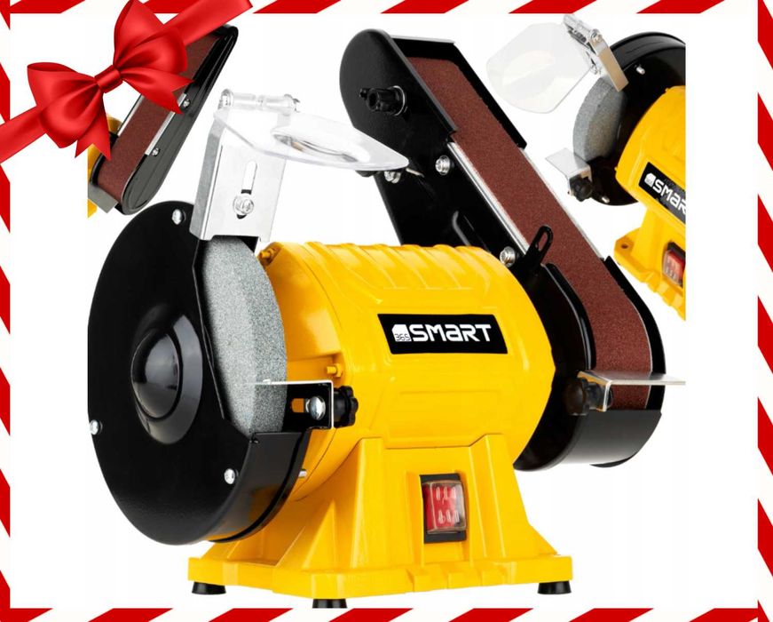 Nowa Wydajna SZLIFIERKA Stołowa Taśmowa Kamieniowa 250W 150mm (OKAZJA)