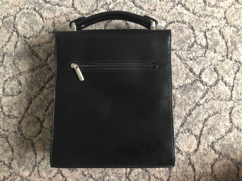 Сумка чоловіча барсетка Texier натуральна шкіра