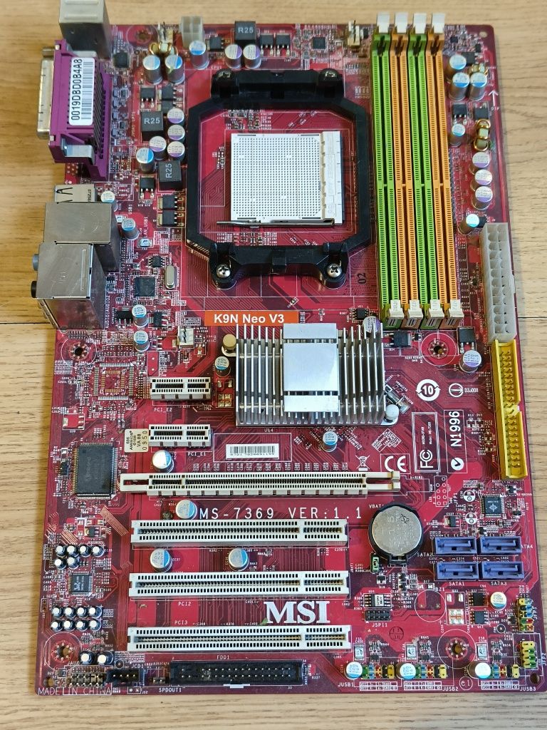 Płyta Główna MSI MS-7369 Ver:1.1 K9N Neo V3 Do Komputera PC