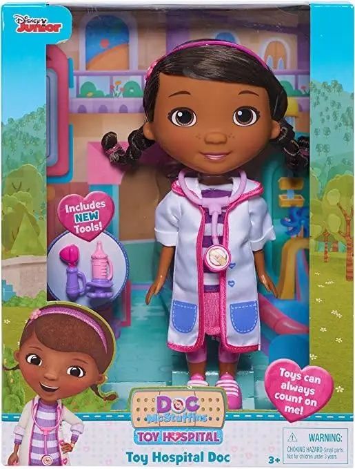 Кукла  Доктор Плюшева в халаті 20 см Doc McStuffins Doc Pet Rescue Doc