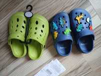 2x klapki typu crocs rozmiar 28 29