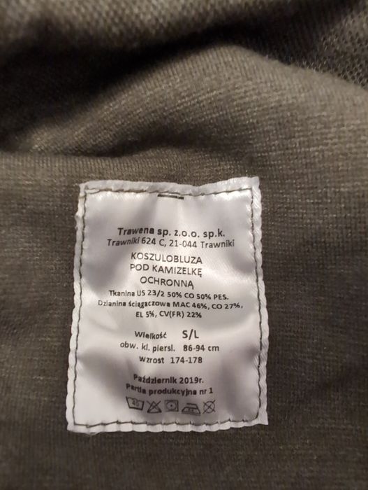 Combat Shirt rozmiar S/L