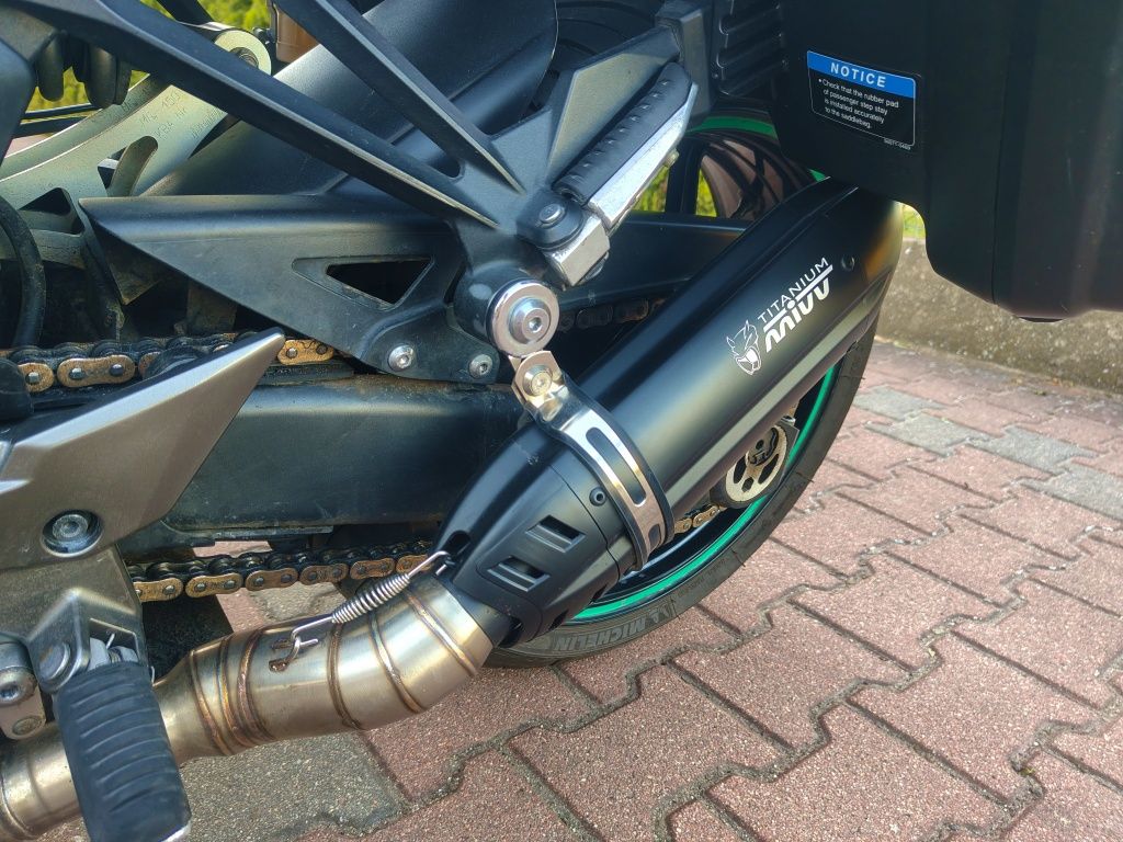Kawasaki z1000sx Ninja sx KTRC kufry, wydechy, doinwestowana
