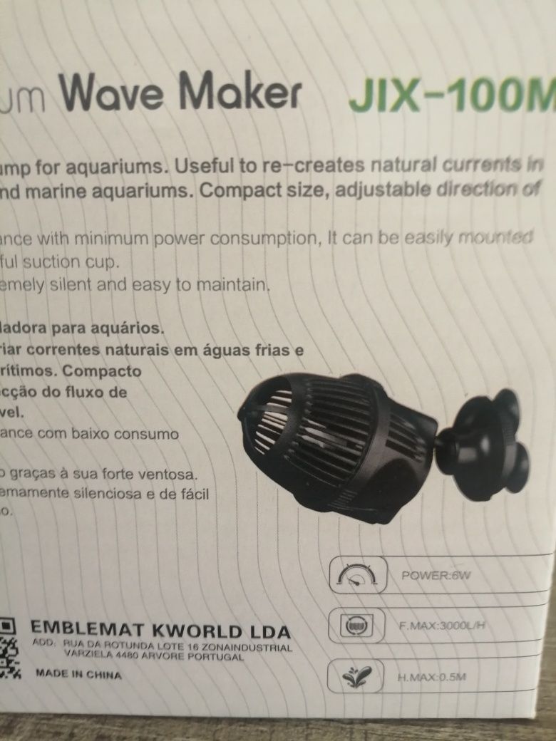 Wave maker para aquários