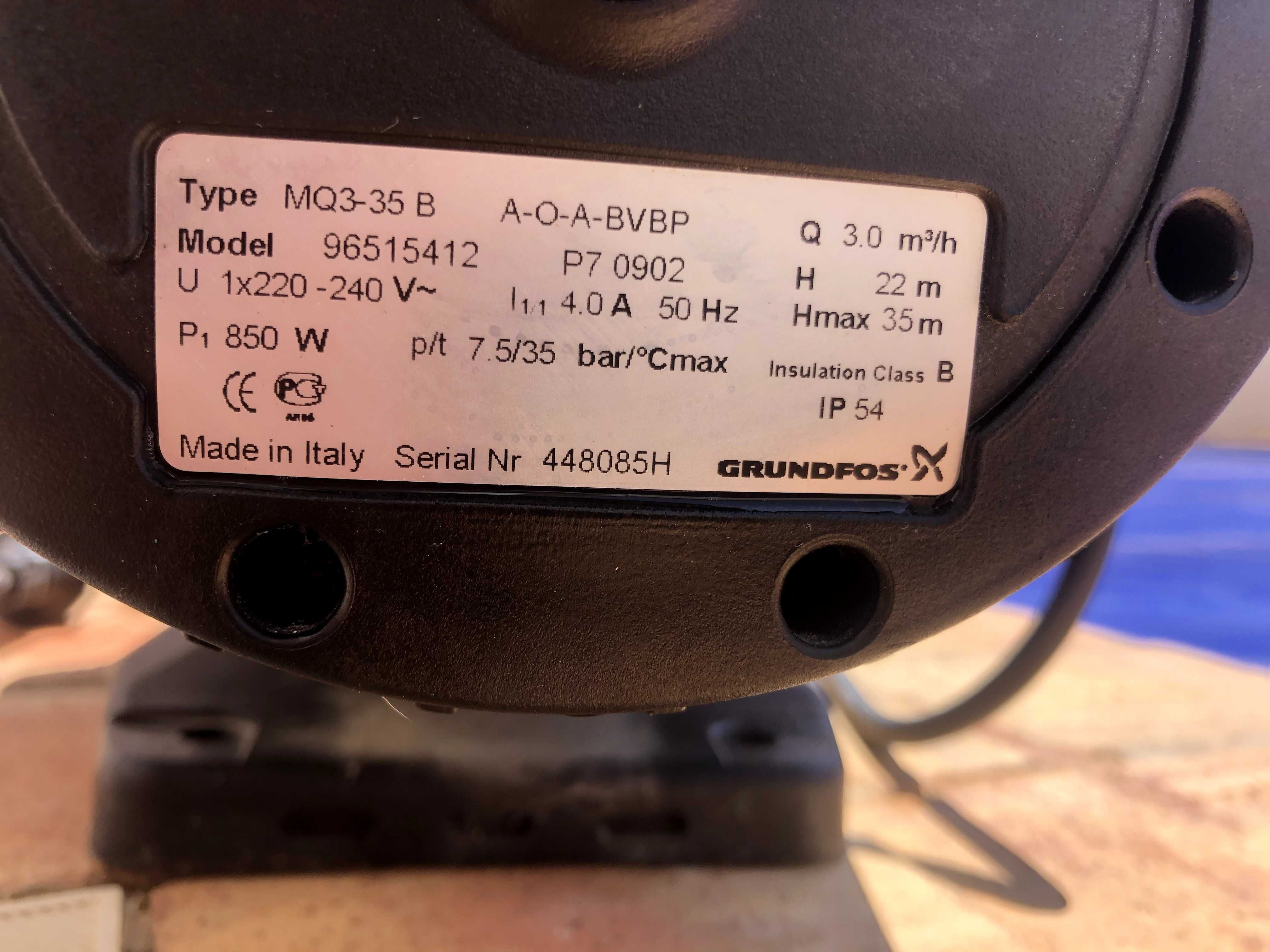 Bomba de Agua Grundfos