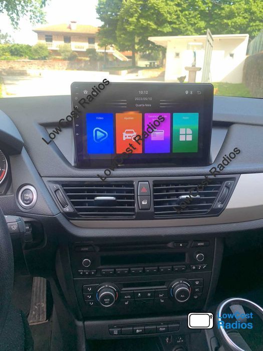 *(NOVO) Auto Rádio GPS ANDROID 15 BMW X1 (E84) | GPS USB APPS WIFI