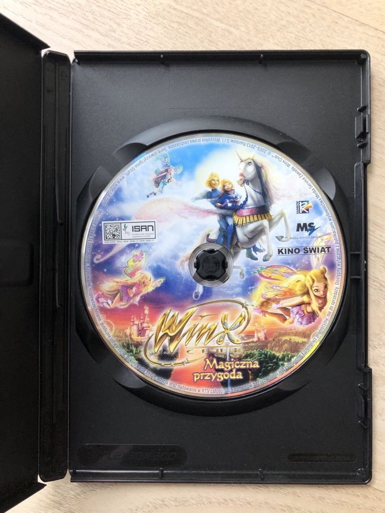 Winx Club Magiczne Królestwo bajka DVD