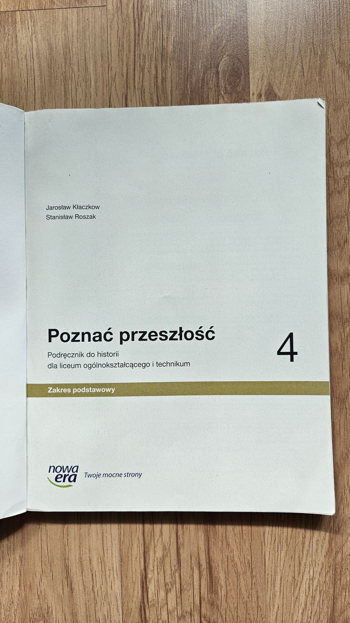 Poznać przeszłość 4 Podręcznik do historii  zakres podstawowy