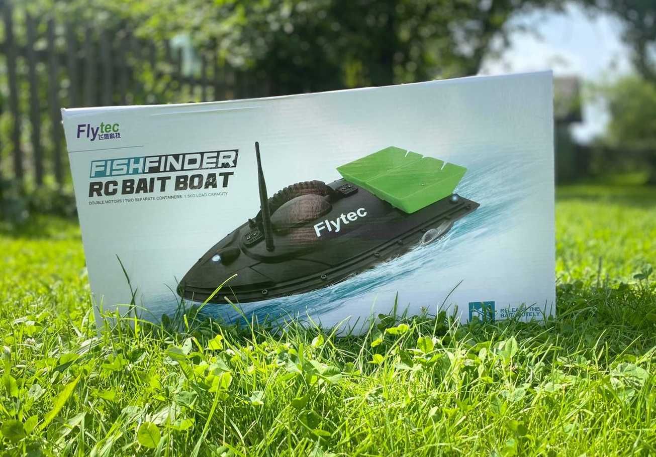 Короповий кораблик Flytec 2011-5, 12000 mah для риболовлі прикормки