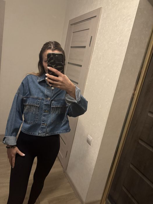 Джинсова рубашка one by one