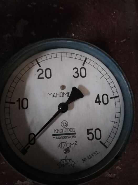 Манометр вимірювання