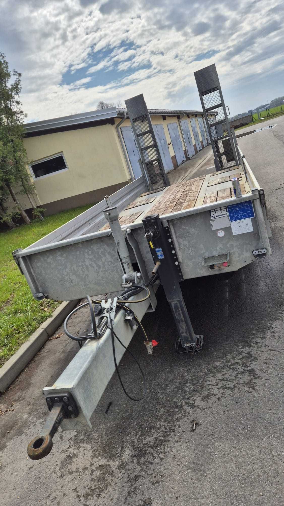 Przyczepa Hiebenthal TTH 18 19 S TiefCraft 2020r 14 ton ładowność !!!