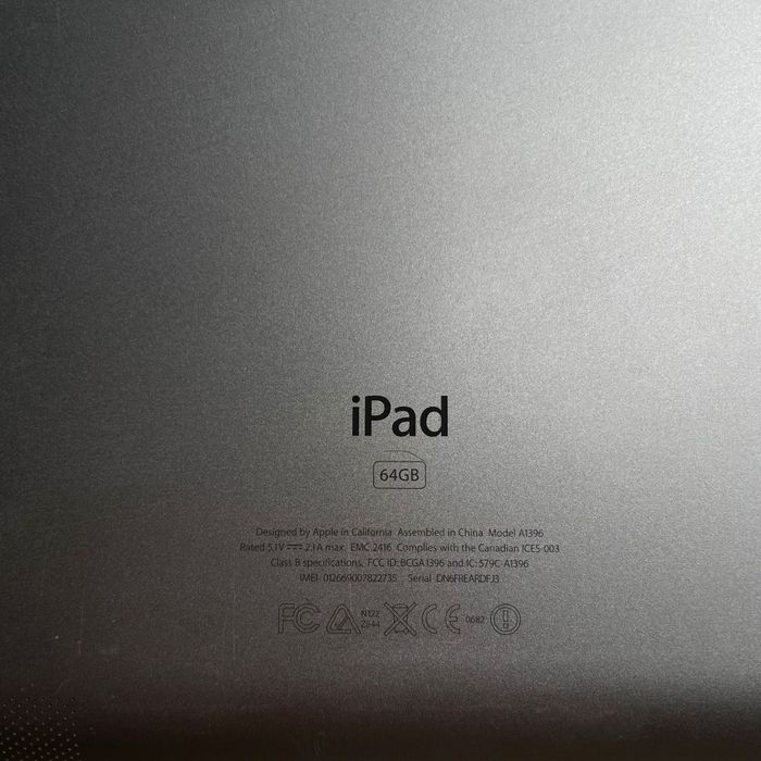 Ipad gen 2, 64GB