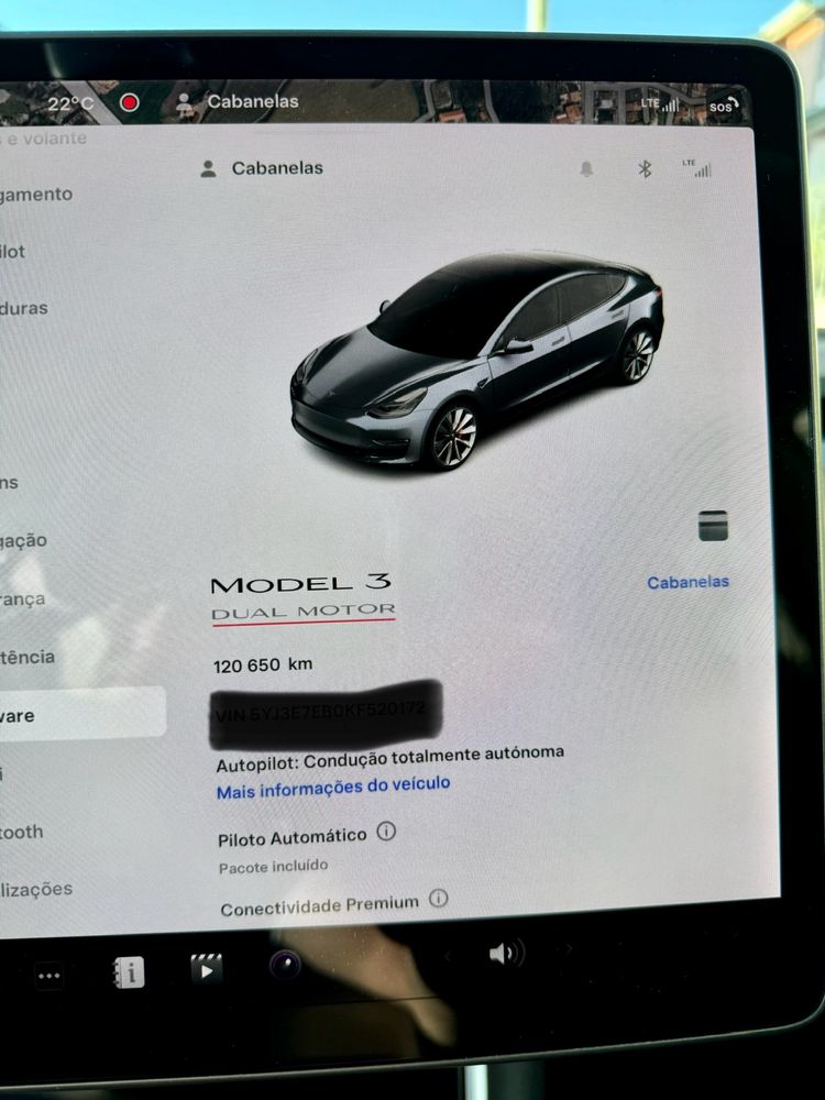 Tesla Model 3 Performance com garantia