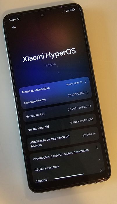Redmi note 12 usado como novo