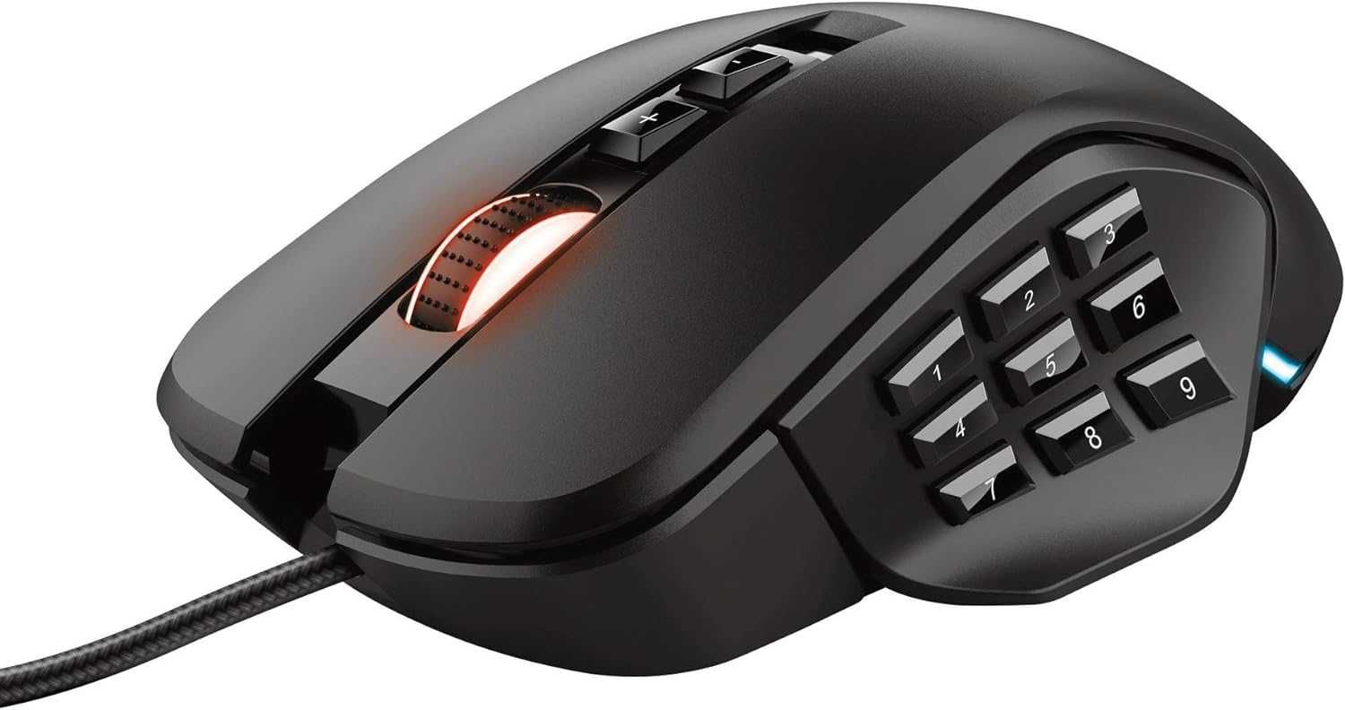 Myszka przewodowa dla graczy Trust GXT 970 Morfix RGB wymienne boki