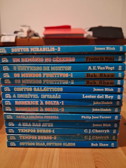 Lote de 14 livros da coleção Argonauta (4ª série, [444-457]).