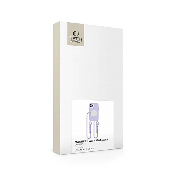 Tech-Protect Magnecklace Magsafe Iphone 12 / 12 Pro Lavender