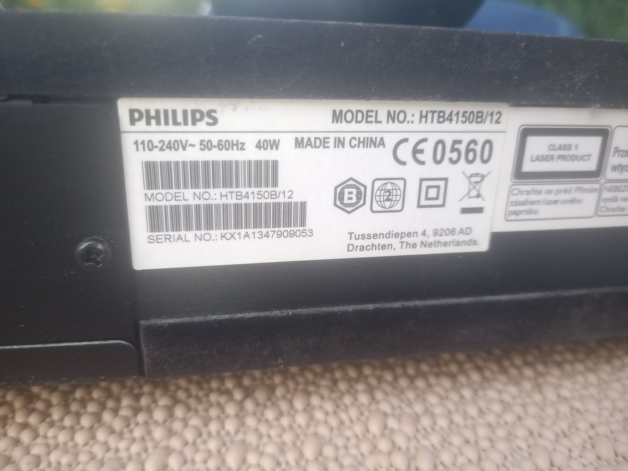 Philips soundbar HTB4150B/12