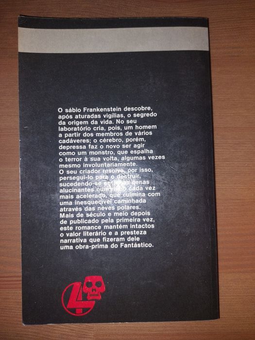 L " Frankenstein " Mary Shelley (Bom estado)