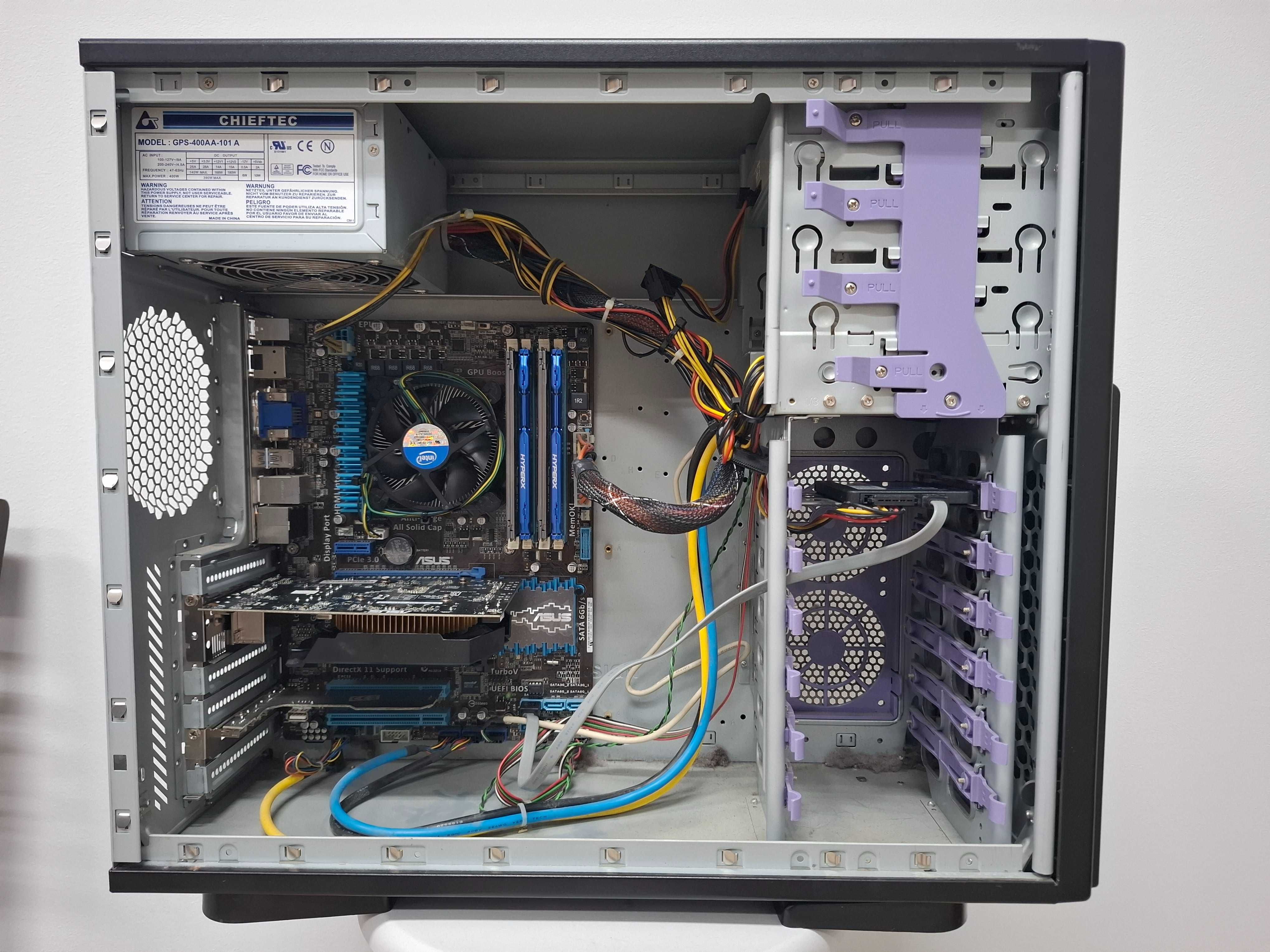Komputer i7 3gen 16 GB RAM Asus P8H77-V GF750TI 120GB SSD Chieftec W10