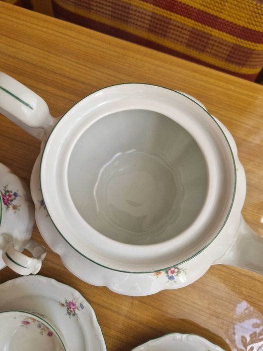 Porcelana Tielsch Wałbrzych - 6-osobowy zestaw kawowy