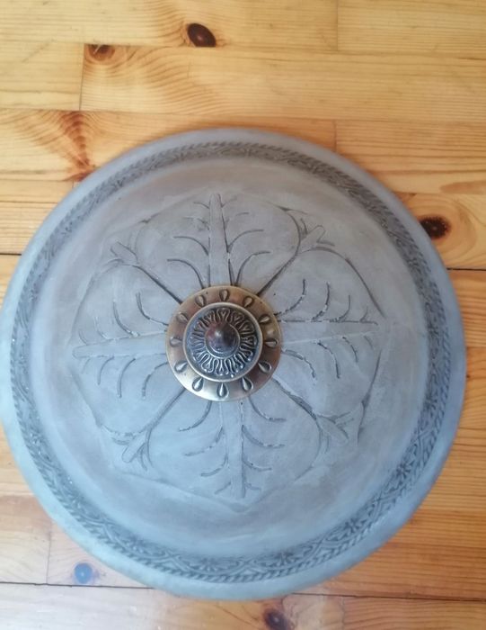 Duży plafon 50cm klosz lampa