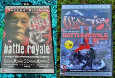 Film na Dvd japoński,  Battle royale część I i Requiem część II