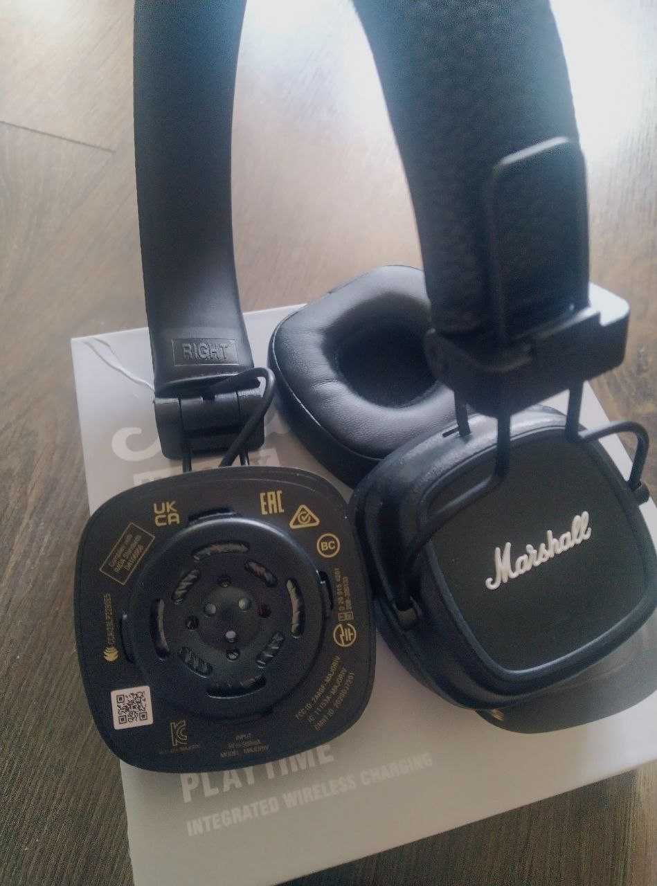 Наушники Marshall Major 4 black. Маршали IV