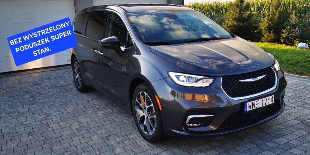 Chrysler Pacifica Chrysler Pacyfica 2023, zarejestrowany w PL. Idealny stan