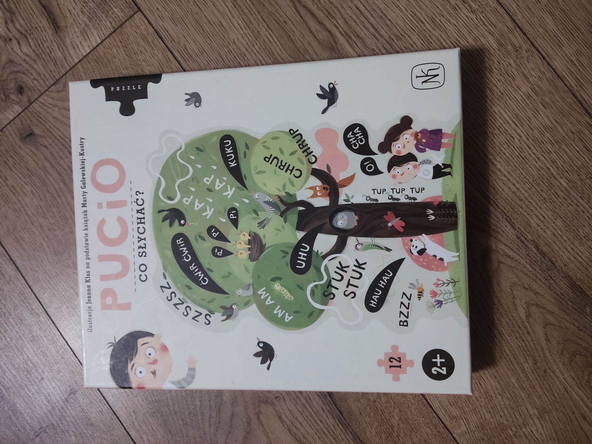 Puzzle Pucio duże elementy
