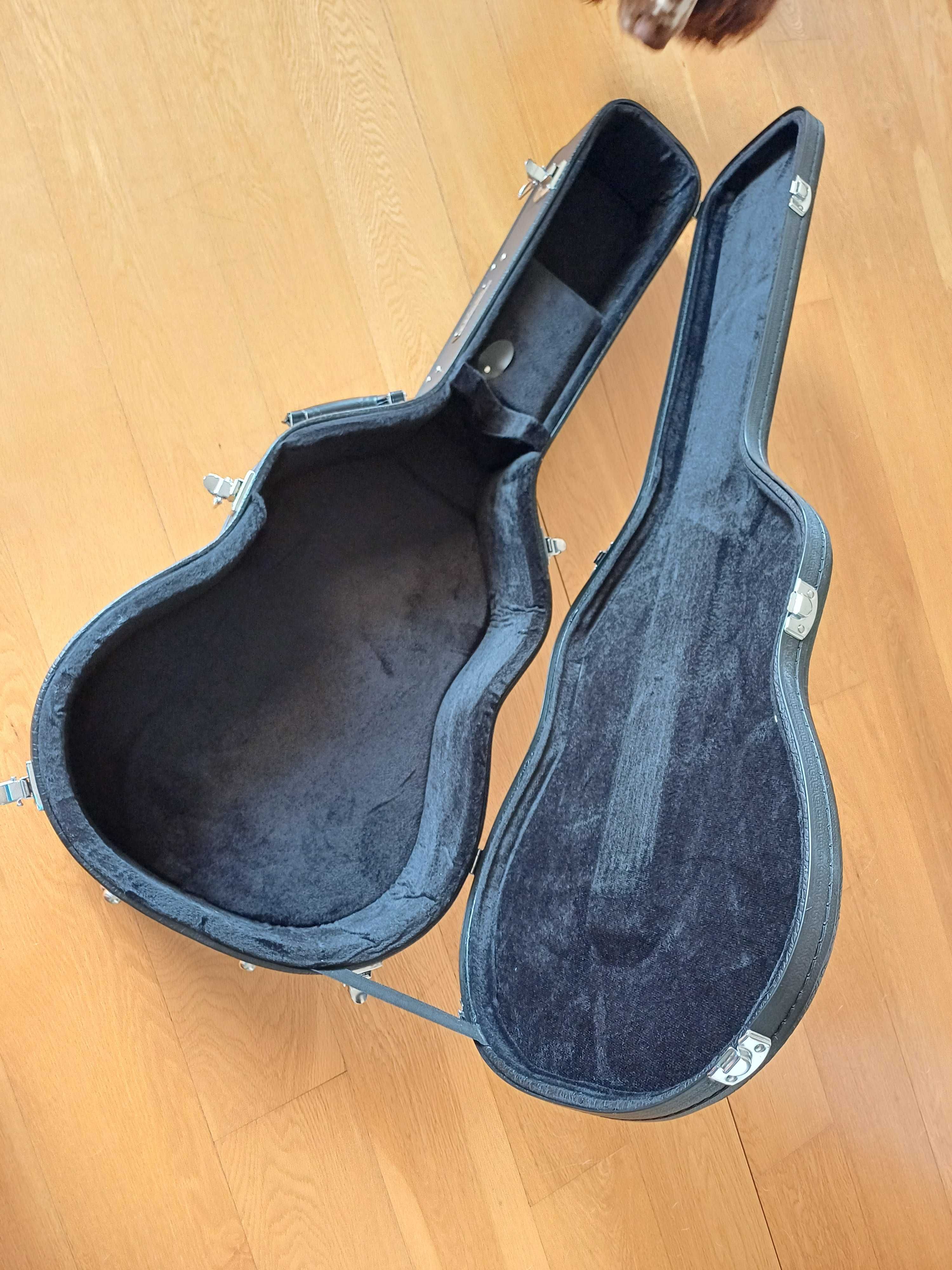 ACHADO: Guitarra acústica Gemma Standart 4/4 + Case rigido Tobago