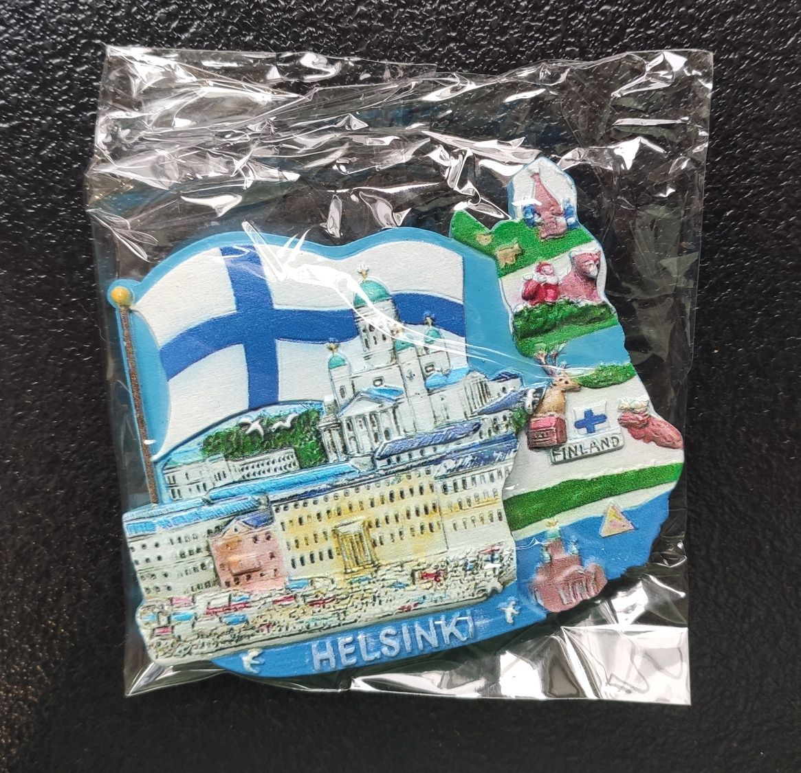 Helsinki Finlandia magnes na lodówkę