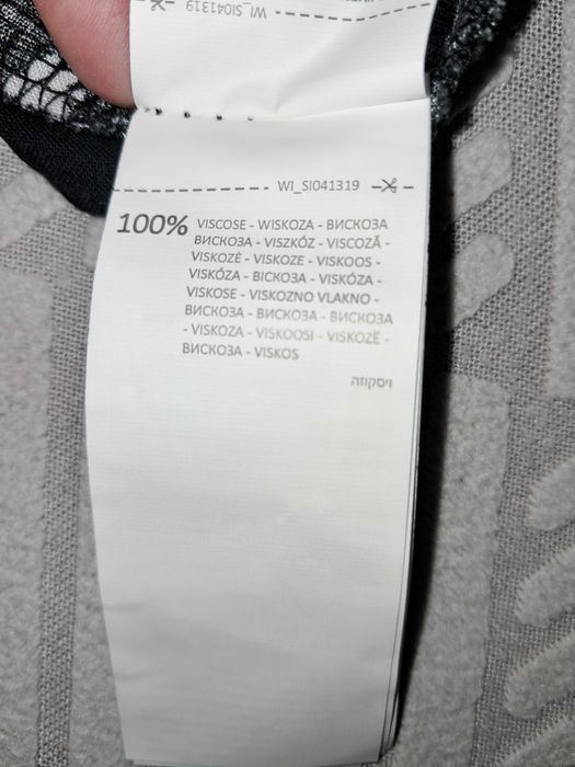 Spodnie wiskoza wzór kwiatuszki Sinsey rozm S