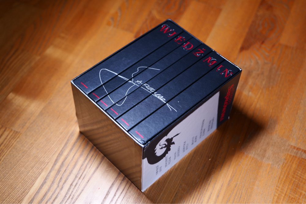 Saga o Wiedźminie Wiedźmin Andrzej Sapkowski Tom 1-7 zestaw komplet