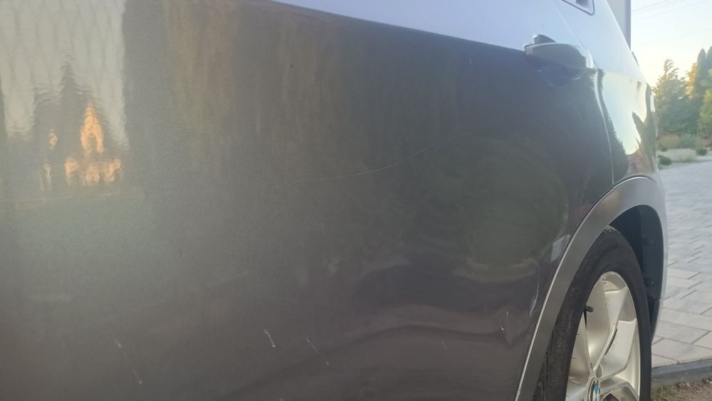 BMW X5 E70 drzwi tył lewy a52/7 spacegrau