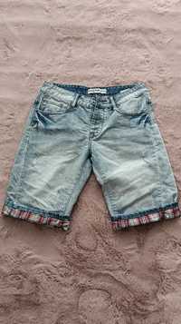 Spodenki jeansowe letnie krótkie męskie S M szorty