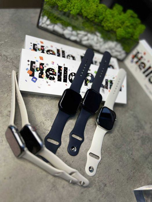 Hello Plum H15 mini 42mm Smart watch Series 10 Смарт Годинник Чорні