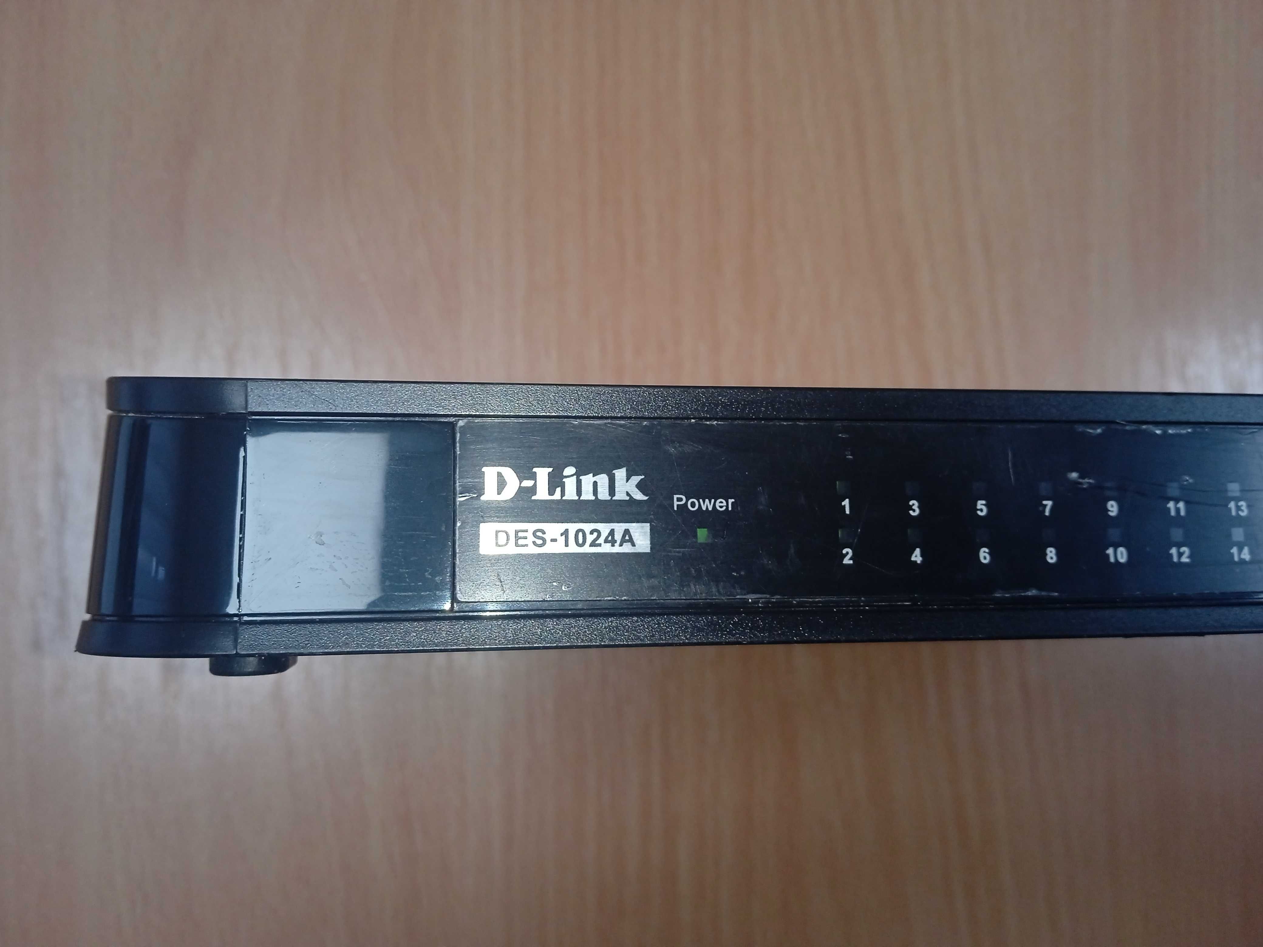 Комутатор мережевий D-LINK DES-1024A