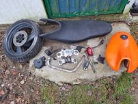 Mz 125 części siedzenie zbiornik nóżka lampa polka