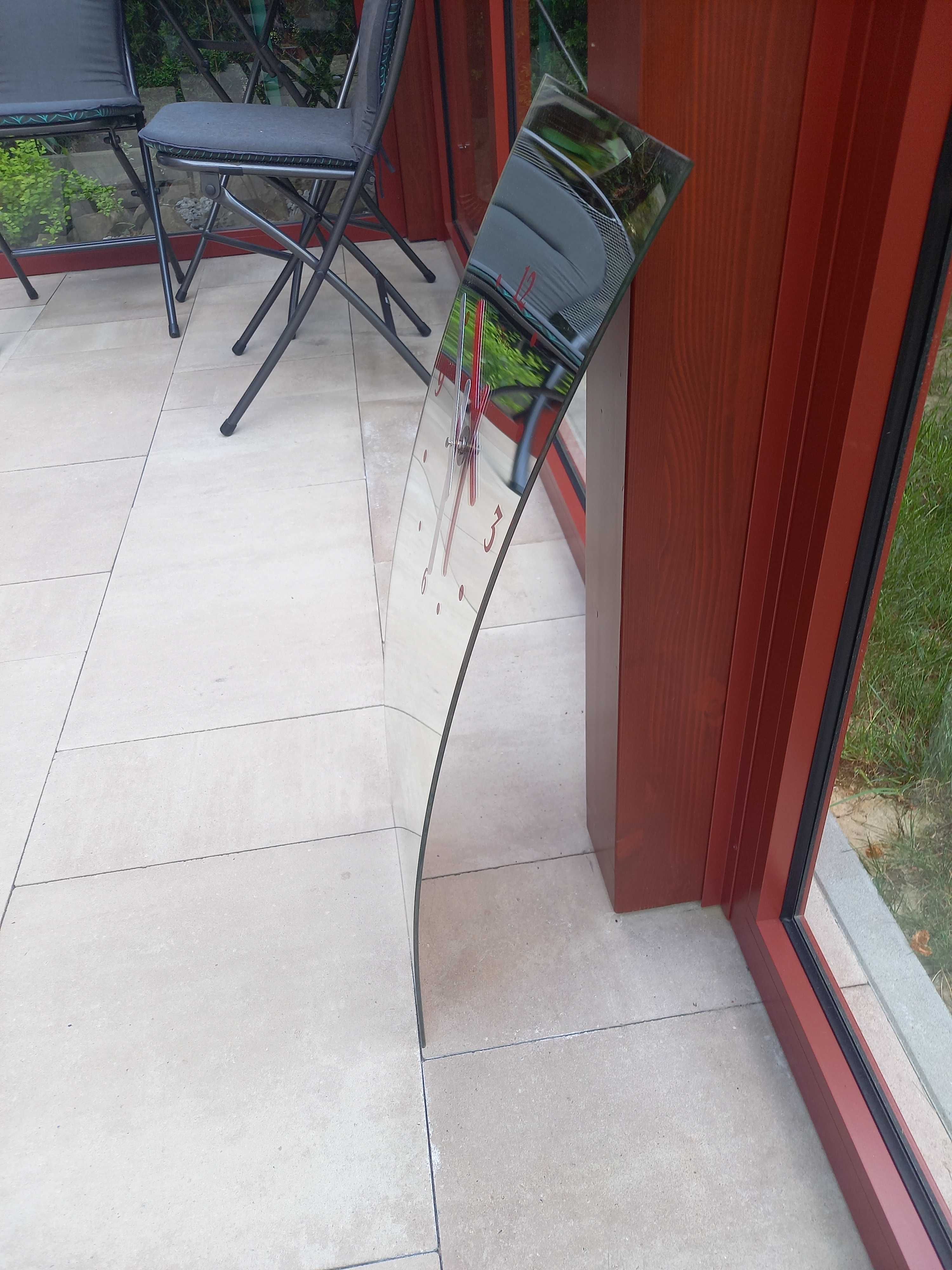 Zegar ścienny holenderskie firmy NeXtime 70x28 cm szkło
