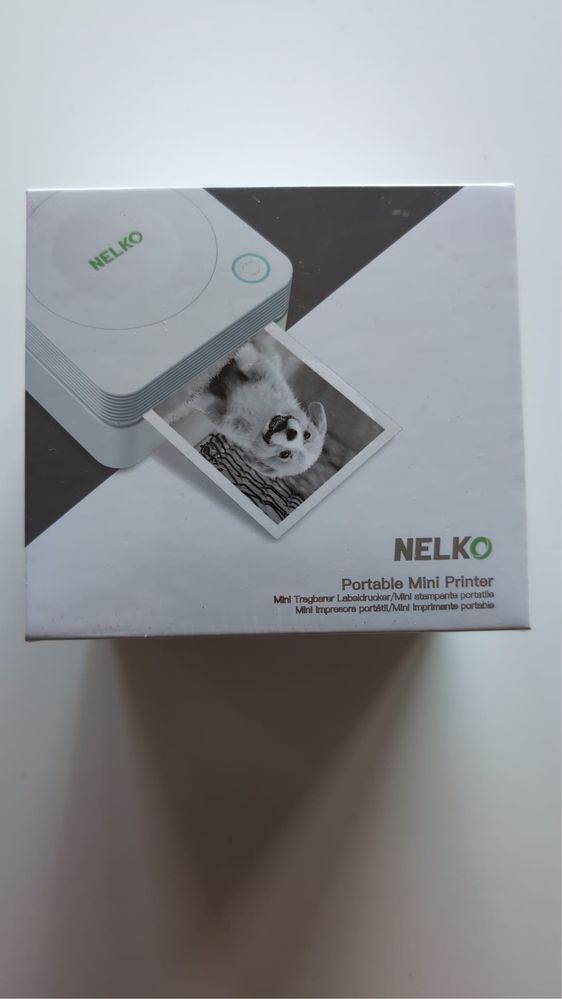 Drukarka naklejek Nelko, PM230 z 3 rolkami papieru
