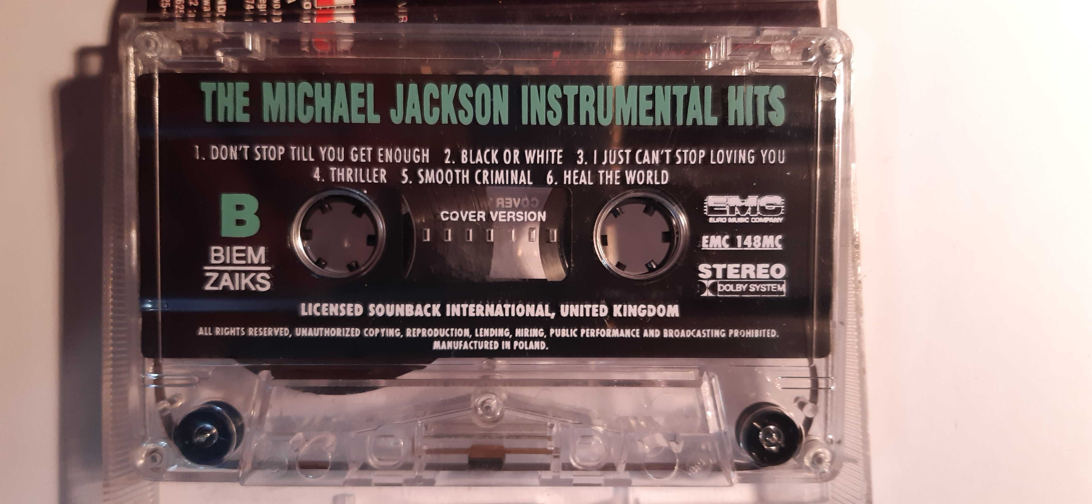 kaseta michael jackson instrumental hits, rzadkość