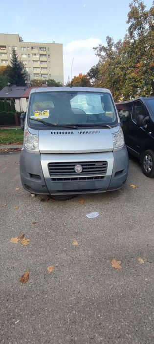 Fiat Ducato 2009 roku użytkowany w Policji na części lub do ponownej r