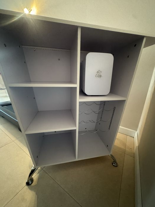 Barek glamour pikowany biały!!!