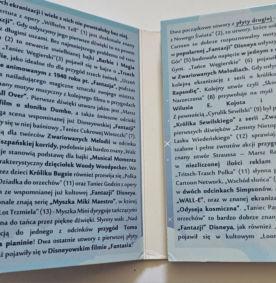 Klasyka dla dzieci w bajkach i filmach 2 płyty CD muzyka klasyczna