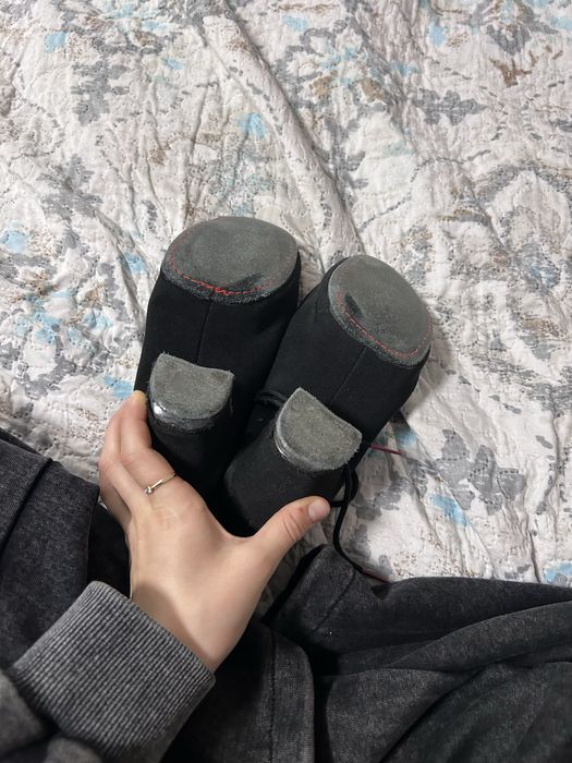 Бальні туфлі на блок каблук