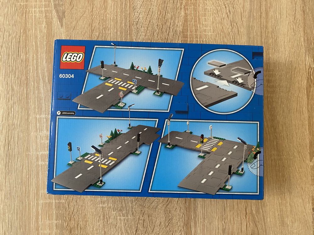 Nowe LEGO City 60304 Płyty drogowe