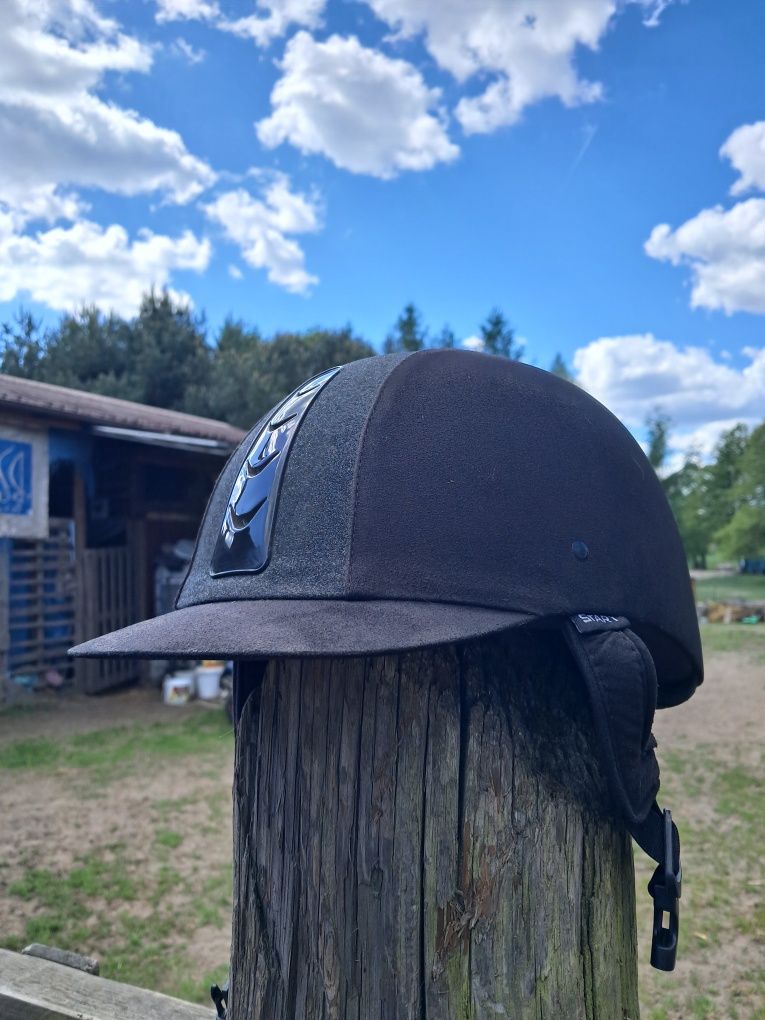 Kask jeździecki dziecięcy rozmiar 55